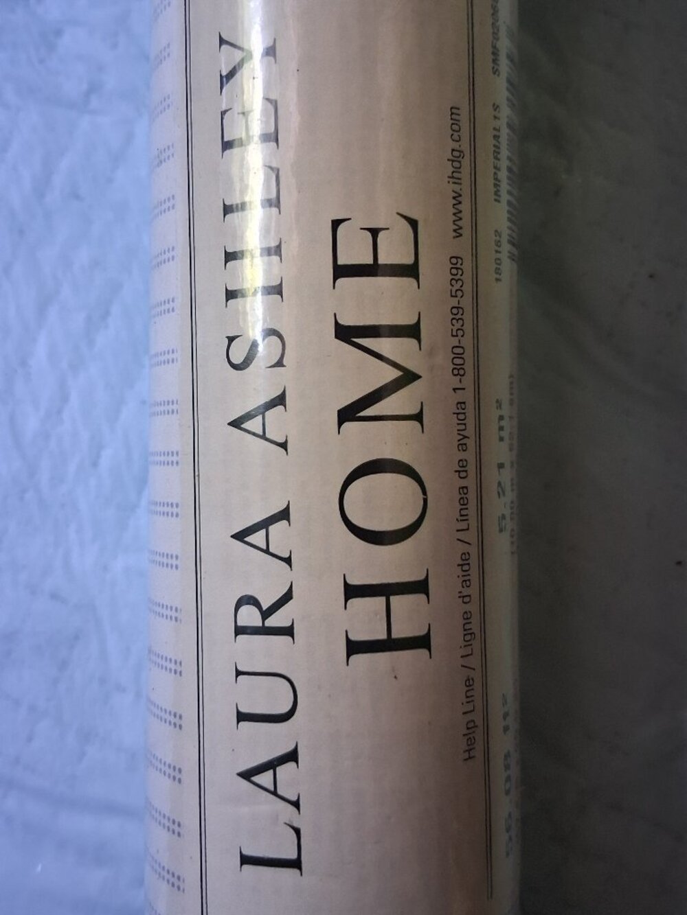 Pinstripe Wallpaper from Laura Ashley (4 rolls)